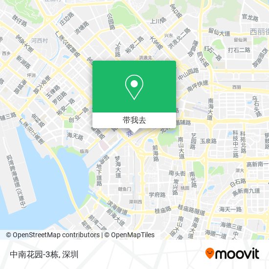 中南花园-3栋地图