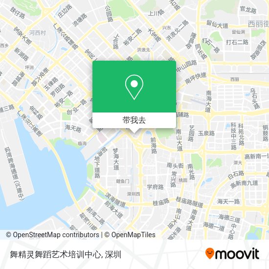 舞精灵舞蹈艺术培训中心地图