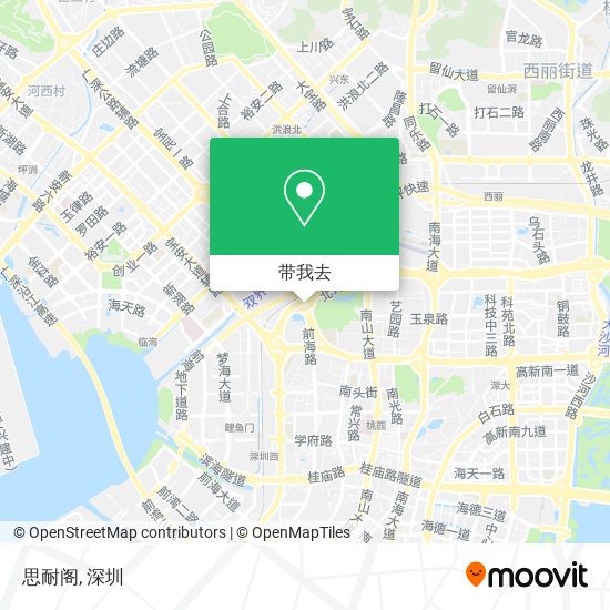 思耐阁地图