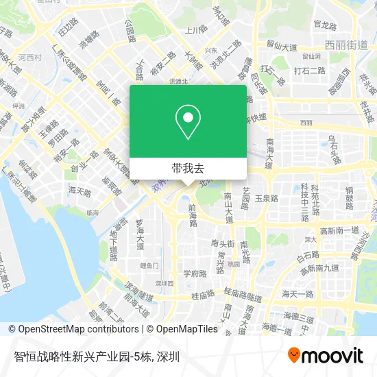 智恒战略性新兴产业园-5栋地图