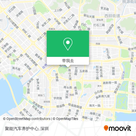 聚能汽车养护中心地图