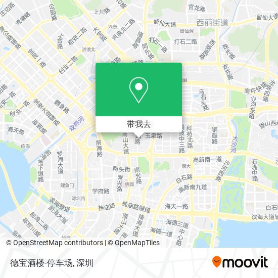 德宝酒楼-停车场地图