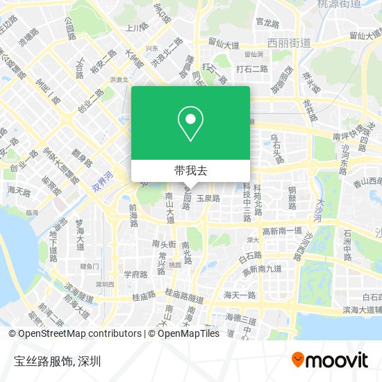 宝丝路服饰地图