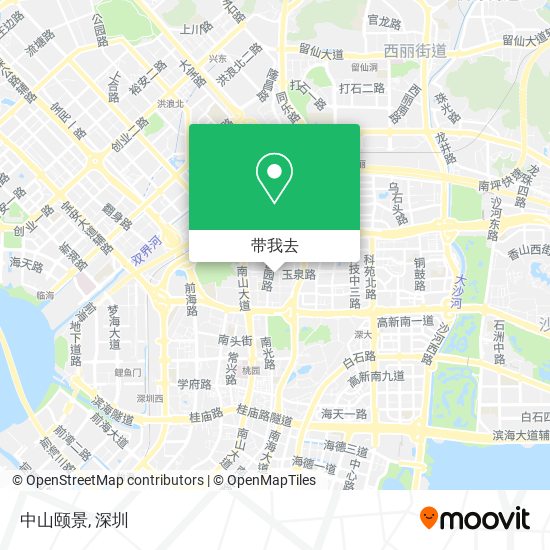 中山颐景地图