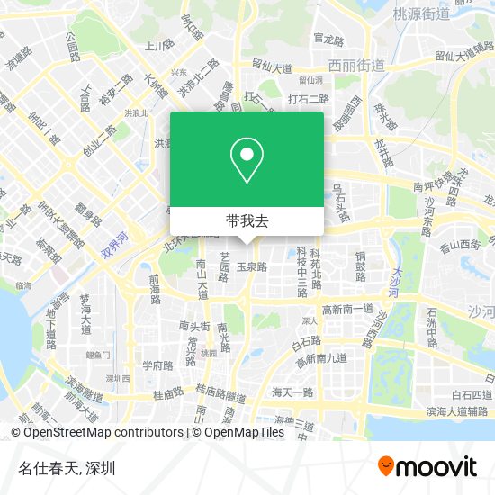 名仕春天地图