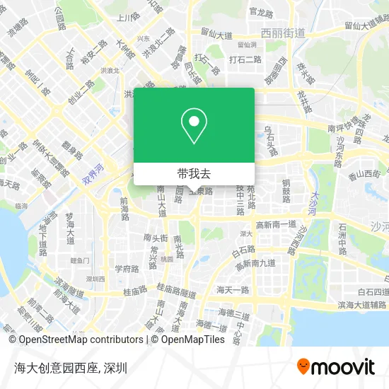 海大创意园西座地图