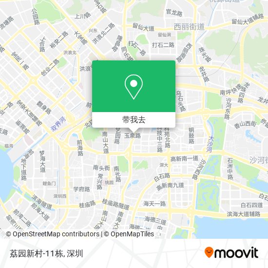 荔园新村-11栋地图