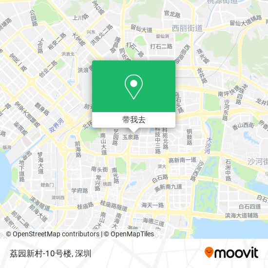 荔园新村-10号楼地图