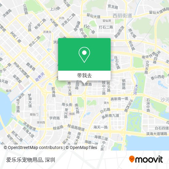 爱乐乐宠物用品地图
