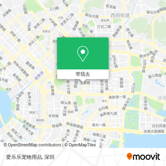 爱乐乐宠物用品地图