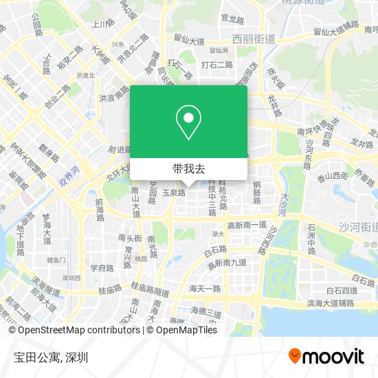 宝田公寓地图