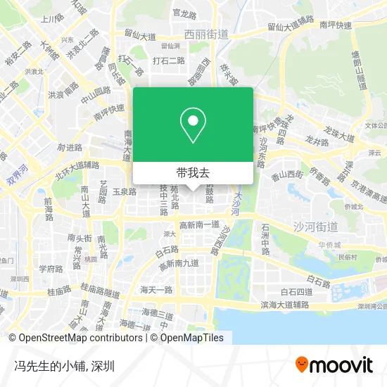 冯先生的小铺地图