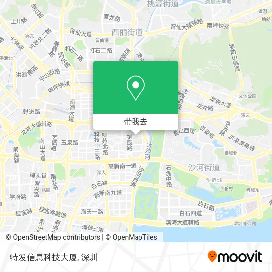 特发信息科技大厦地图