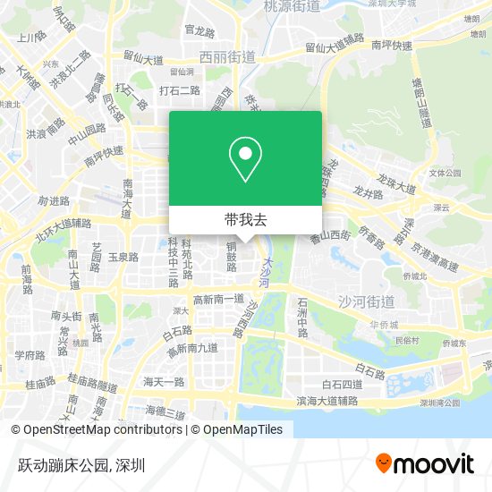 跃动蹦床公园地图