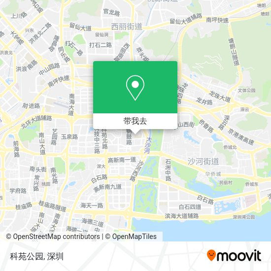 科苑公园地图