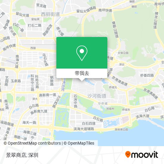 景翠商店地图