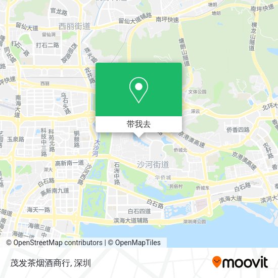 茂发茶烟酒商行地图
