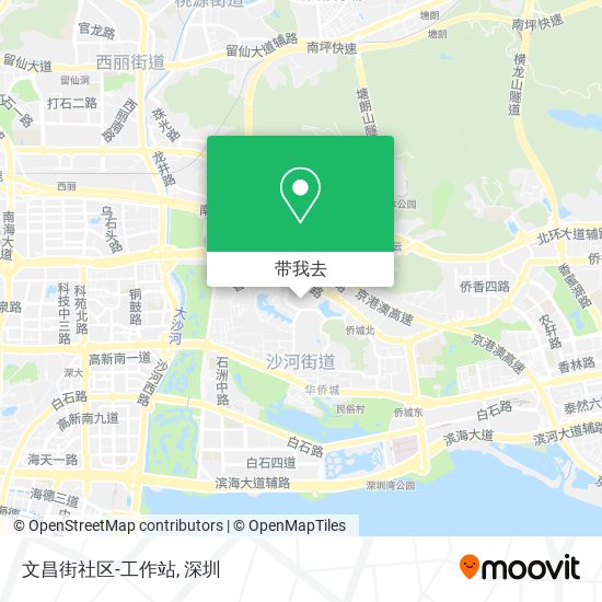 文昌街社区-工作站地图