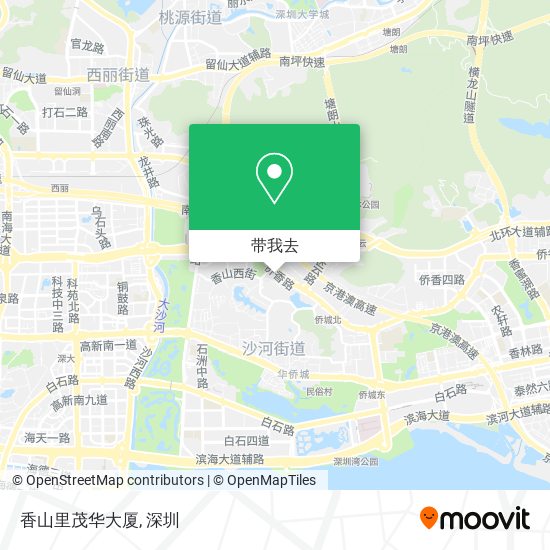 香山里茂华大厦地图