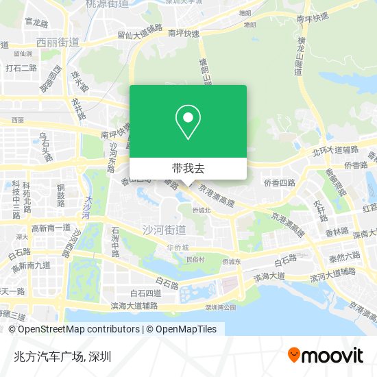 兆方汽车广场地图