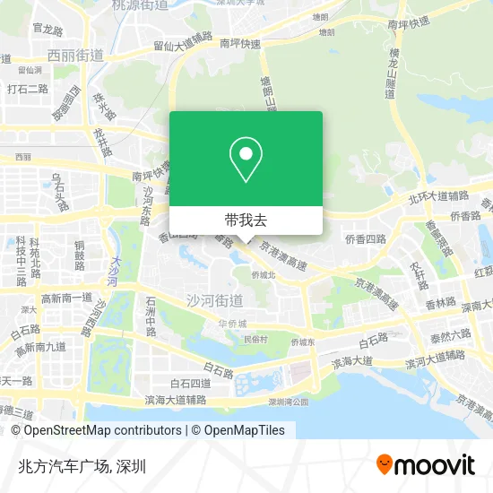 兆方汽车广场地图