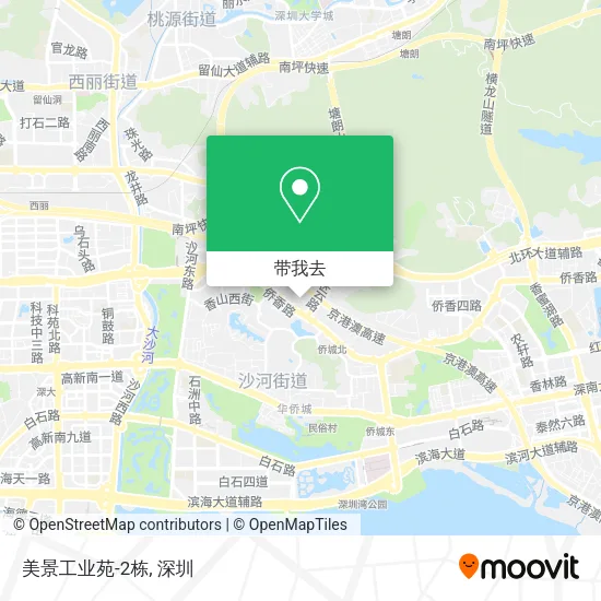美景工业苑-2栋地图