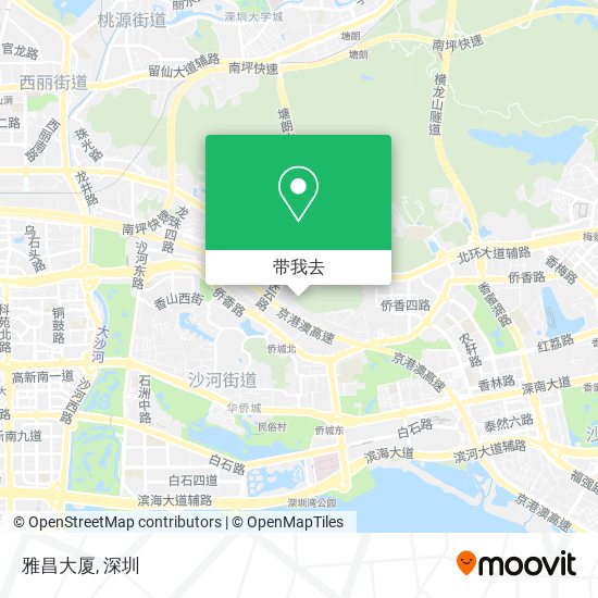 雅昌大厦地图