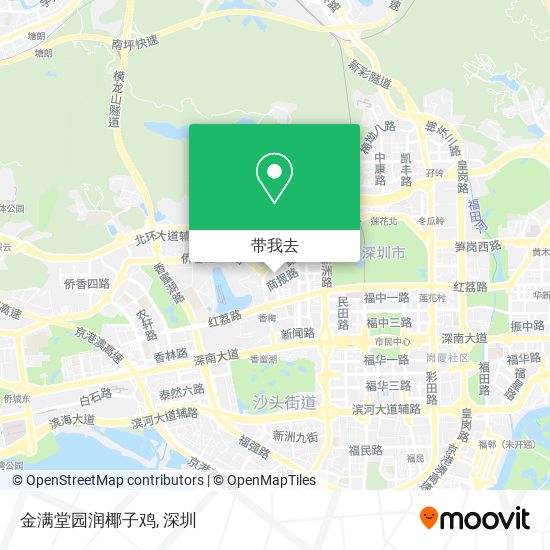 金满堂园润椰子鸡地图