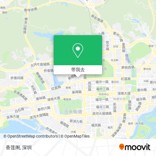 香莲阁地图