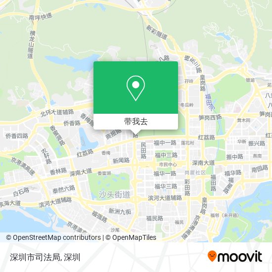 深圳市司法局地图