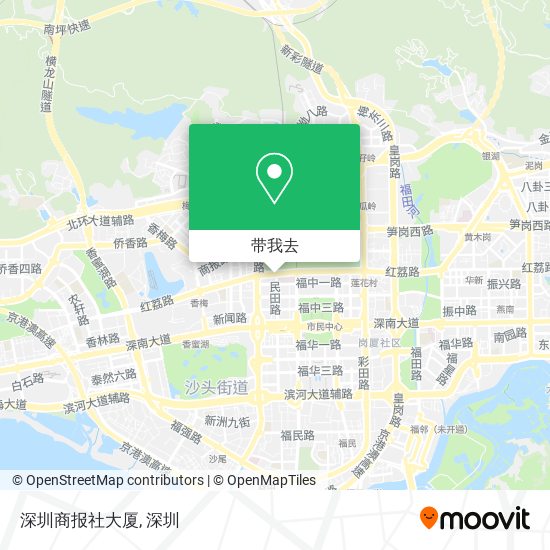 深圳商报社大厦地图
