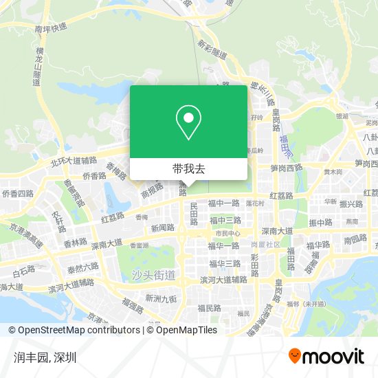 润丰园地图