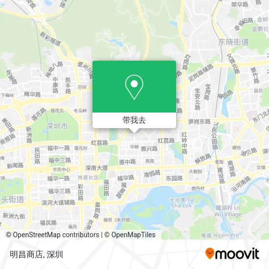 明昌商店地图