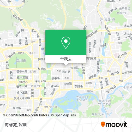 海馨苑地图