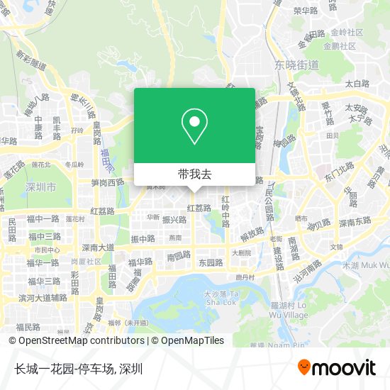 长城一花园-停车场地图