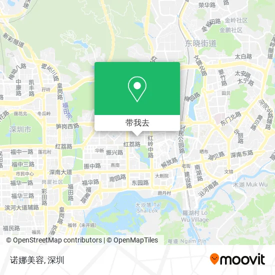 诺娜美容地图