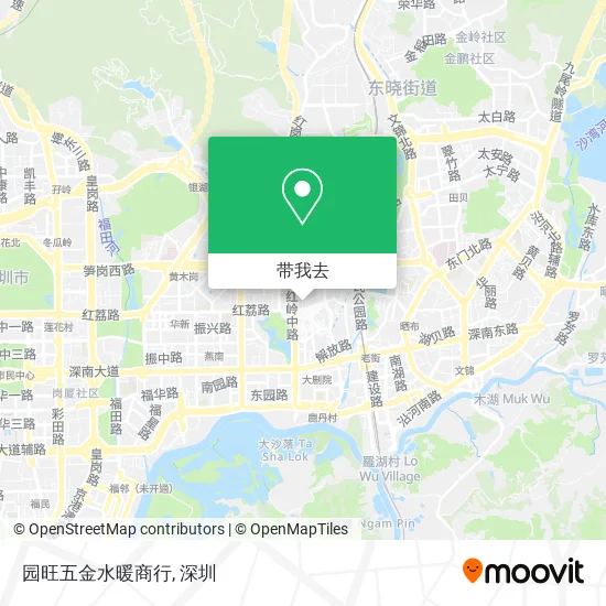 园旺五金水暖商行地图