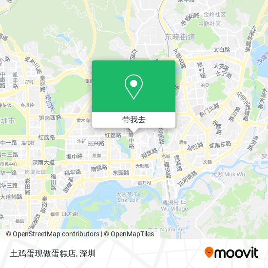土鸡蛋现做蛋糕店地图
