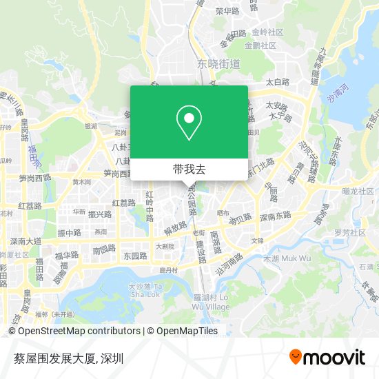 蔡屋围发展大厦地图