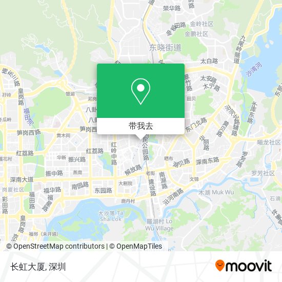 长虹大厦地图