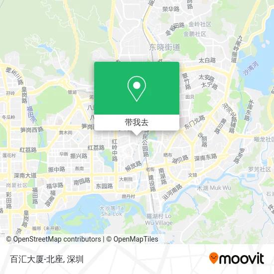 百汇大厦-北座地图