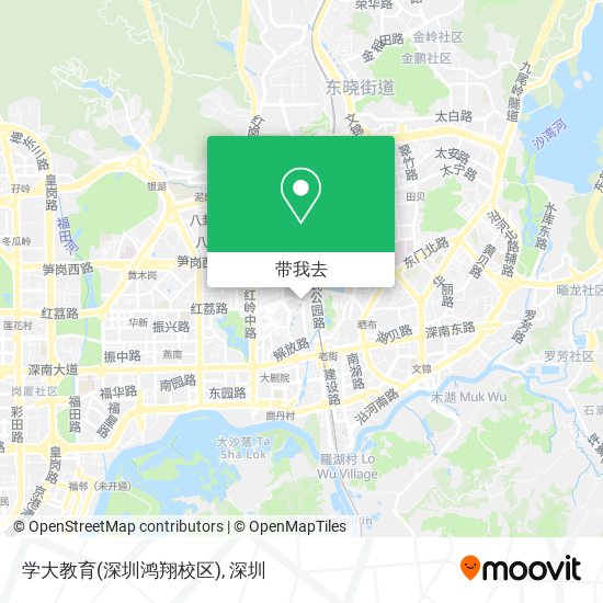 学大教育(深圳鸿翔校区)地图