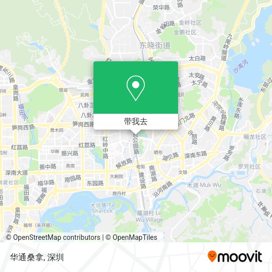 华通桑拿地图