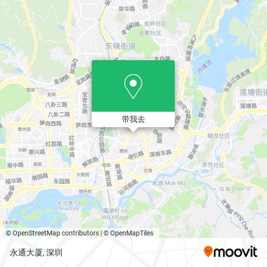 永通大厦地图