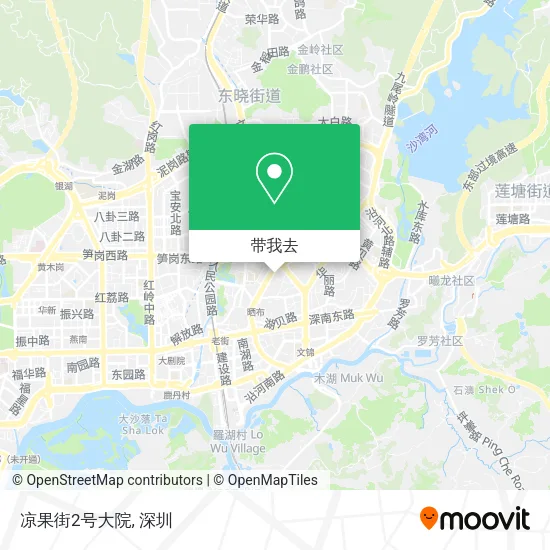 凉果街2号大院地图