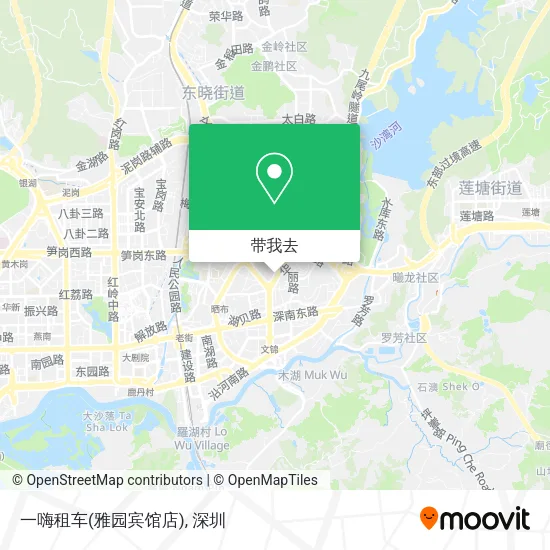 一嗨租车(雅园宾馆店)地图