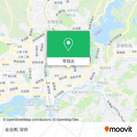 金业阁地图