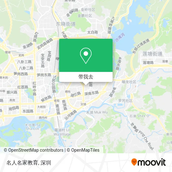 名人名家教育地图