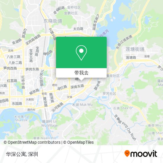 华深公寓地图