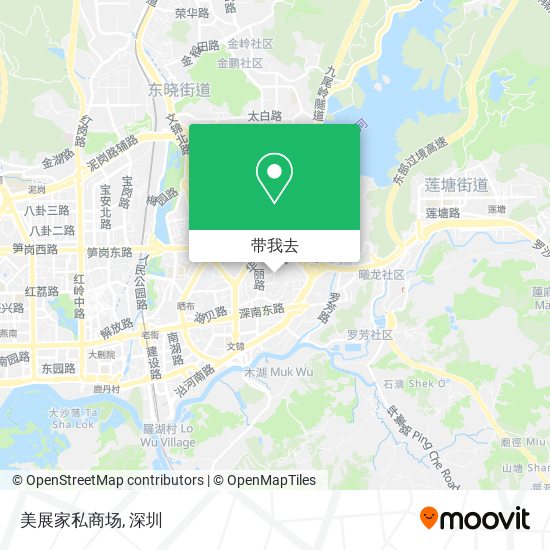 美展家私商场地图